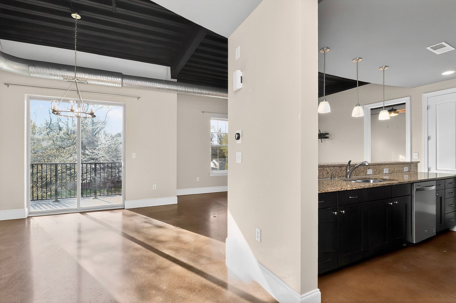 Open concept living and kitchen at 2338 Yadkin Ave